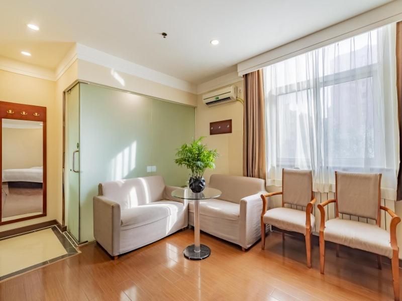 Greentree Inn Beijing Guangming Bridge Express Apartment Hotel Pequim Exterior foto