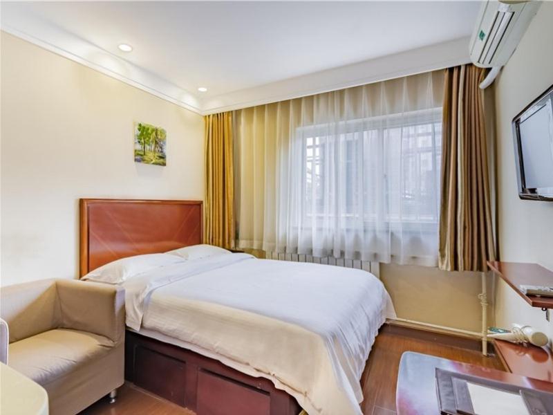 Greentree Inn Beijing Guangming Bridge Express Apartment Hotel Pequim Exterior foto