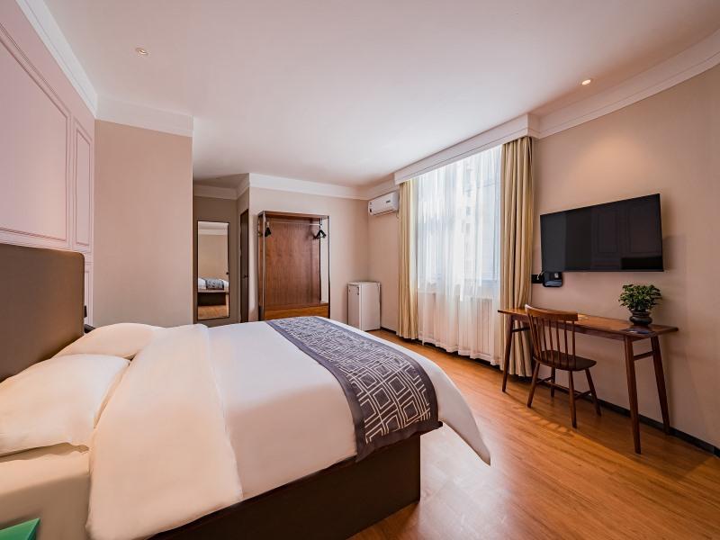 Greentree Inn Beijing Guangming Bridge Express Apartment Hotel Pequim Exterior foto