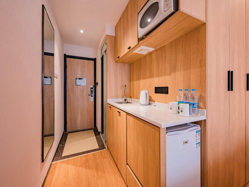 Greentree Inn Beijing Guangming Bridge Express Apartment Hotel Pequim Exterior foto