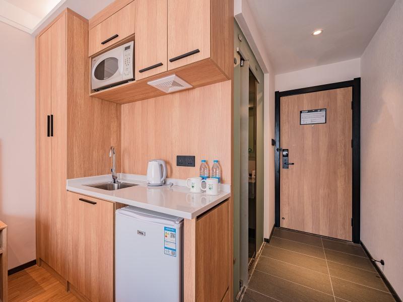 Greentree Inn Beijing Guangming Bridge Express Apartment Hotel Pequim Exterior foto