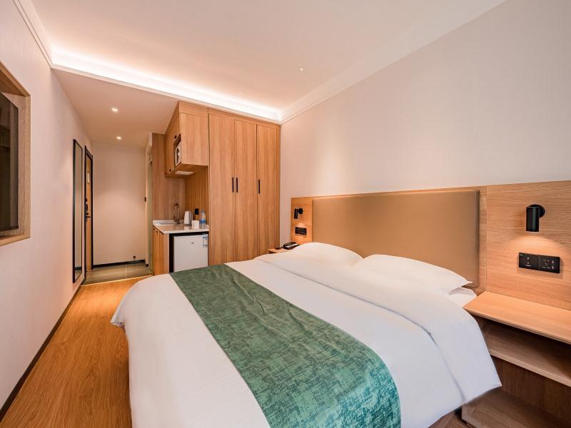 Greentree Inn Beijing Guangming Bridge Express Apartment Hotel Pequim Exterior foto